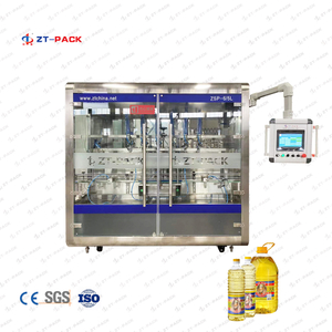 Полностью автоматическая машина для розлива пищевого масла поршневого типа 0,5-5 л